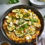 Zucchini-Reis-Pfanne mit Feta 2 Zucchini-Reis-Pfanne mit Feta