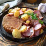Kartoffel-Leberkäse-Pfanne 2 Kartoffel-Leberkäse-Pfanne