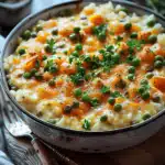 Reis mit Gemüse-Frischkäse-Sauce 2 Reis mit Gemüse-Frischkäse-Sauce
