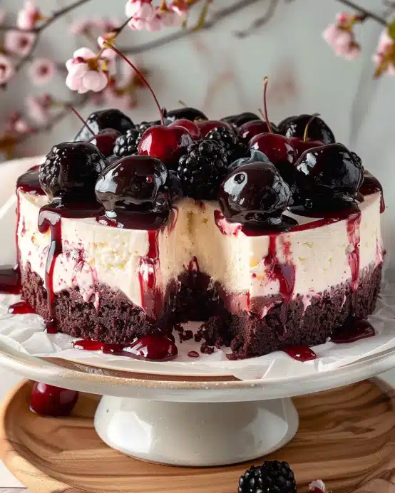 Schwarzwälder Käsekuchen