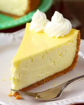 Das einfachste Zitronen-Käsekuchen-Rezept