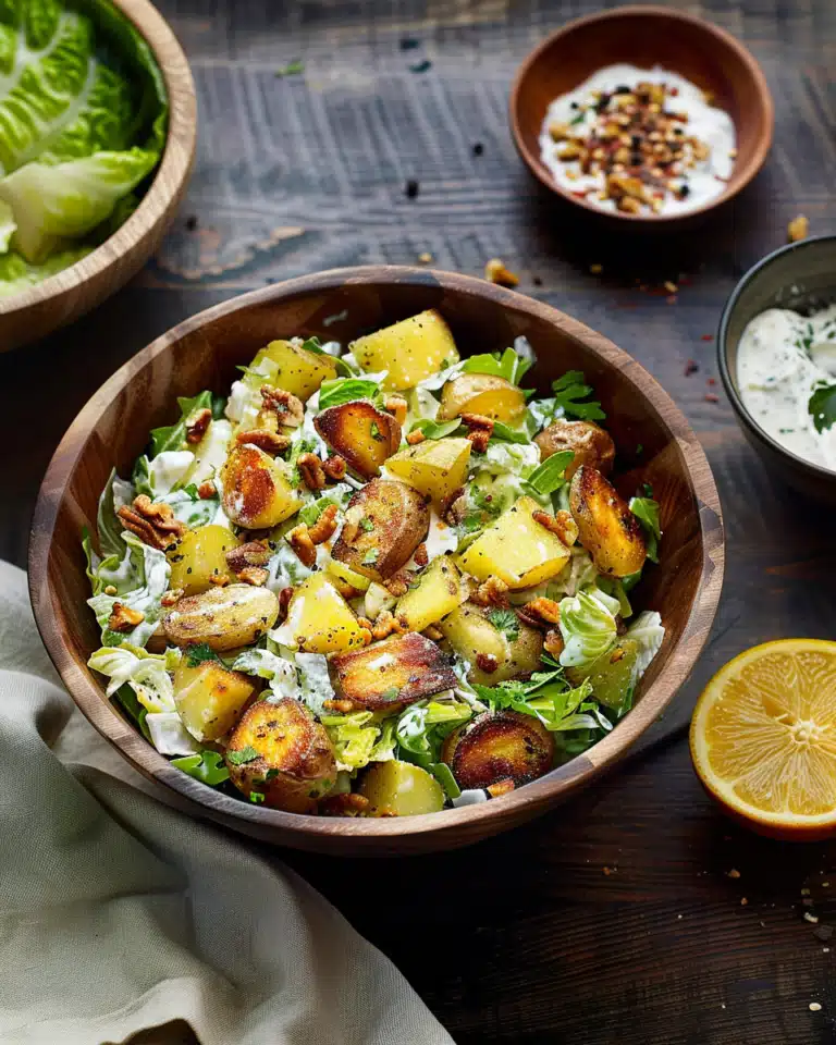 Crunchy Kartoffelsalat – knuspriger Genussklassiker