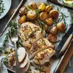 Hähnchen-Rosmarinkartoffel-Blech 2 Hähnchen-Rosmarinkartoffel-Blech