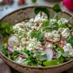 Leichter Frühlingssalat mit Radieschen & Joghurt-Dressing 2 Leichter Frühlingssalat mit Radieschen & Joghurt-Dressing