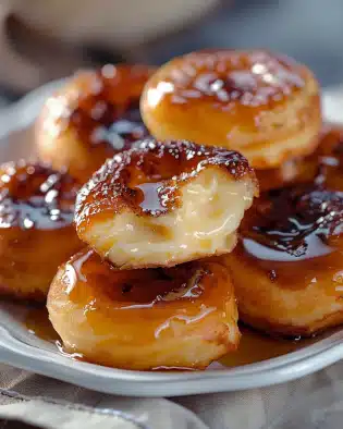 Crème Brûlée Donuts