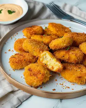 Knusprige Hähnchen Nuggets aus dem Backofen – fettarm und mega saftig