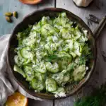Einfacher Gurkensalat mit Schmand 2 Einfacher Gurkensalat mit Schmand