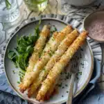 Knuspriger Parmesan Spargel 2 Knuspriger Parmesan Spargel