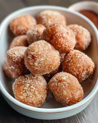 Churro Bites aus Heißluftfritteuse