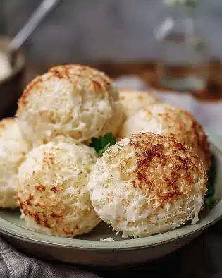 Blumenkohl-Mozzarella-Bällchen