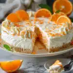 No-Bake Orange Creamsicle Cheesecake 2 No-Bake Orange Creamsicle Cheesecake