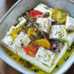 Gebackener Feta auf mediterranem Gemüse 2 Gebackener Feta auf mediterranem Gemüse