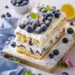 Leichter Joghurtkuchen mit Blaubeeren und Zitrone 2 Leichter Joghurtkuchen mit Blaubeeren und Zitrone