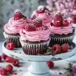 Himmlische Schokoladen-Himbeer-Cupcakes 2 Himmlische Schokoladen-Himbeer-Cupcakes