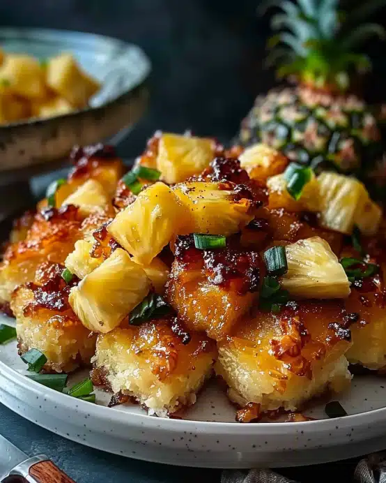 Ananas Hähnchen