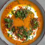 Türkische Rote Linsensuppe 2 Türkische Rote Linsensuppe