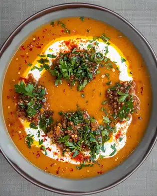 Türkische Rote Linsensuppe
