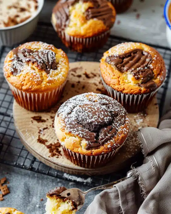 Marmormuffins mit Joghurt