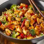 Teriyaki-Hähnchen-Pfanne 2 Teriyaki-Hähnchen-Pfanne