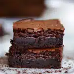 Bäckerei-Stil Brownies ohne Kakaopulver