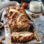 Veganes Zimt-Strudel Bananenbrot mit Streusel