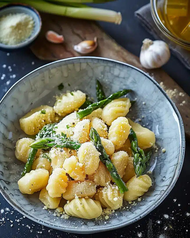 Gnocchi mit grünem Spargel – Cremiges Frühlingsgericht