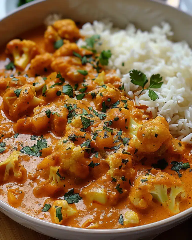 Blumenkohl-Curry aus dem Backofen