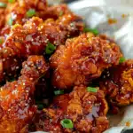 Süß-scharfes Koreanisches Frittierhähnchen 2 Süß-scharfes Koreanisches Frittierhähnchen