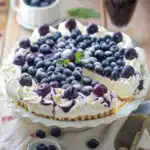 No-Bake Blaubeerkuchen 2 No-Bake Blaubeerkuchen
