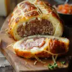 Hackfleisch-Käse-Rolle 2 Hackfleisch-Käse-Rolle