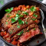Reis Hackfleisch Pfanne mit Paprika