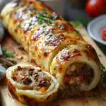 Hackfleisch-Käse-Rolle – Ultimativer Genuss für ganze Familie 2 Hackfleisch-Käse-Rolle – Ultimativer Genuss für ganze Familie