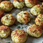 Knusprige Zucchini-Feta-Bällchen aus dem Ofen 2 Knusprige Zucchini-Feta-Bällchen aus dem Ofen