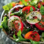 Frischer Gartensalat: Ein Sommerklassiker für jeden Tag 2 Frischer Gartensalat: Ein Sommerklassiker für jeden Tag
