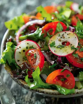 Frischer Gartensalat: Ein Sommerklassiker für jeden Tag