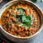 Zaalouk – marokkanischer Auberginen-Tomaten-Salat 2 Zaalouk – marokkanischer Auberginen-Tomaten-Salat