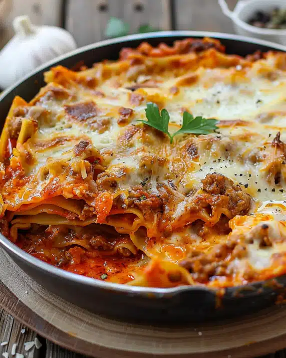 Pfannen-Lasagne – Schnell und Lecker aus der Pfanne