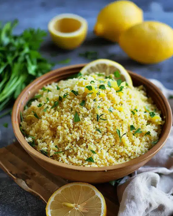 Zitronen-Couscous