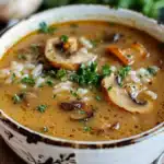 Ungarische Pilzsuppe 2 Ungarische Pilzsuppe