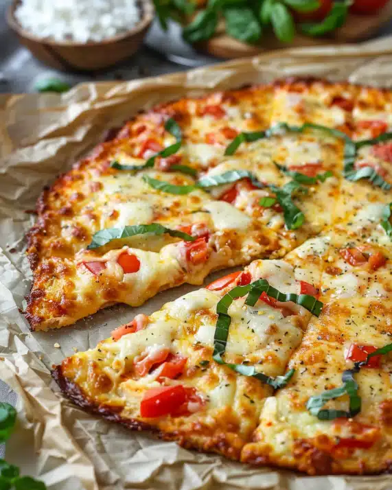 Low Carb Schüttelpizza