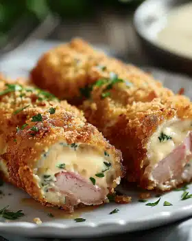Putenröllchen nach Cordon Bleu Art – Zart, knusprig und voller Geschmack!
