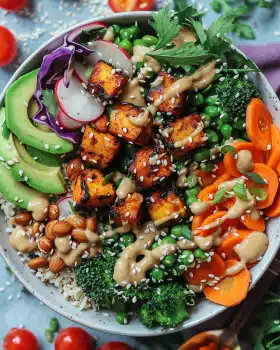 Vegan Buddha Bowl – Kraftvolles und nahrhaftes Rezept