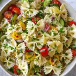 Italienischer Farfalle-Pasta-Salat 2 Italienischer Farfalle-Pasta-Salat