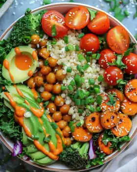 Vegane Buddha Bowl – Kraftvolles und Nahrhaftes Rezept