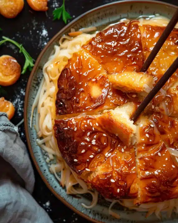 Koreanisches Hähnchen in himmlischer Soße (Kurczak po koreańsku w obłędnym sosie)