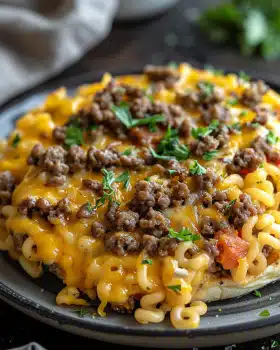 Cheeseburger-Auflauf – Perfektes Low Carb Comfort Food