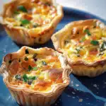 Mini Frühstücks-Quiches 2 Mini Frühstücks-Quiches