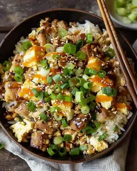 Gesunde Egg Roll in a Bowl