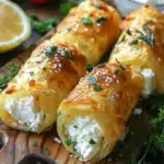 Oven Fried Feta Rolls Knusprig und Lecker Genießen 2 Oven Fried Feta Rolls Knusprig und Lecker Genießen