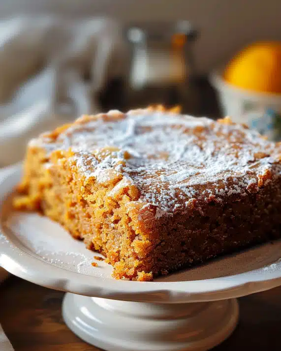 Einfacher Mehlfreier Haferflocken Karottenkuchen